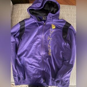 Minnesota Vikings on field apparel Nike NFL Zip up hoodie jacket men’s XXL